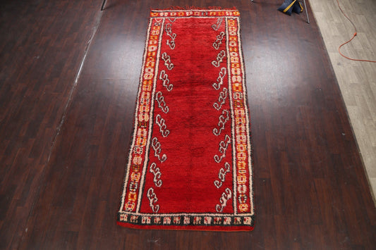 Tribal Moroccan Oriental Area Rug 5x12