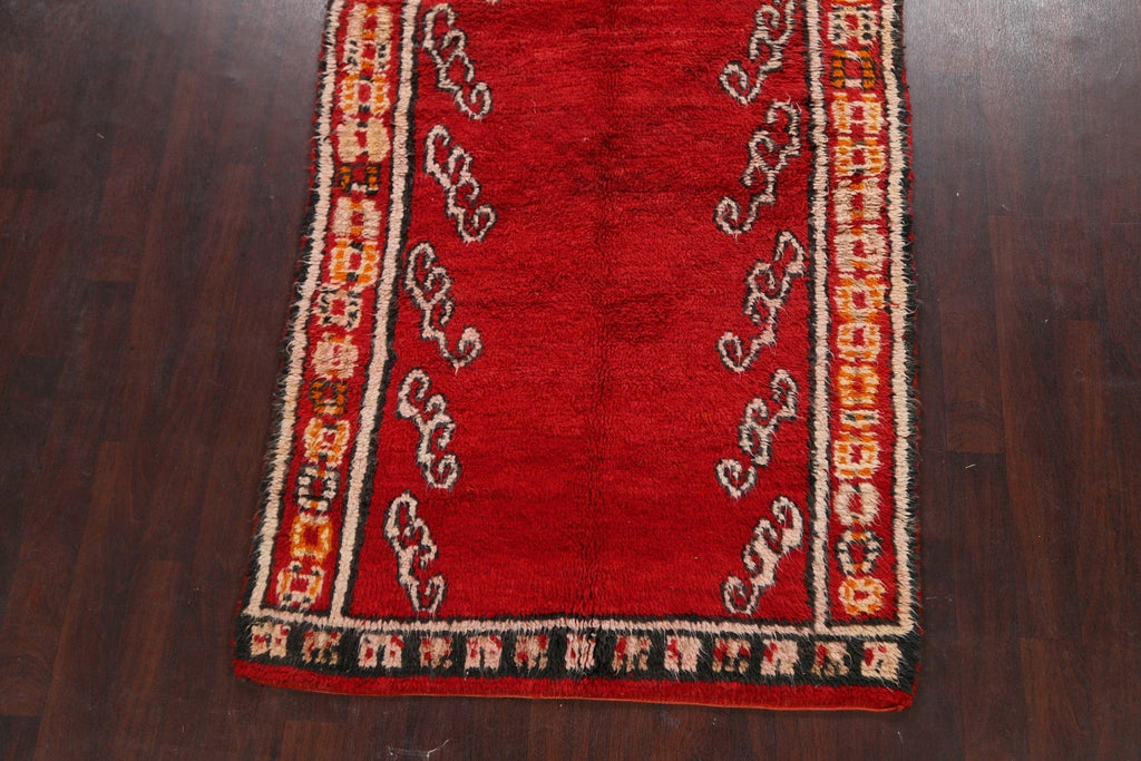 Tribal Moroccan Oriental Area Rug 5x12