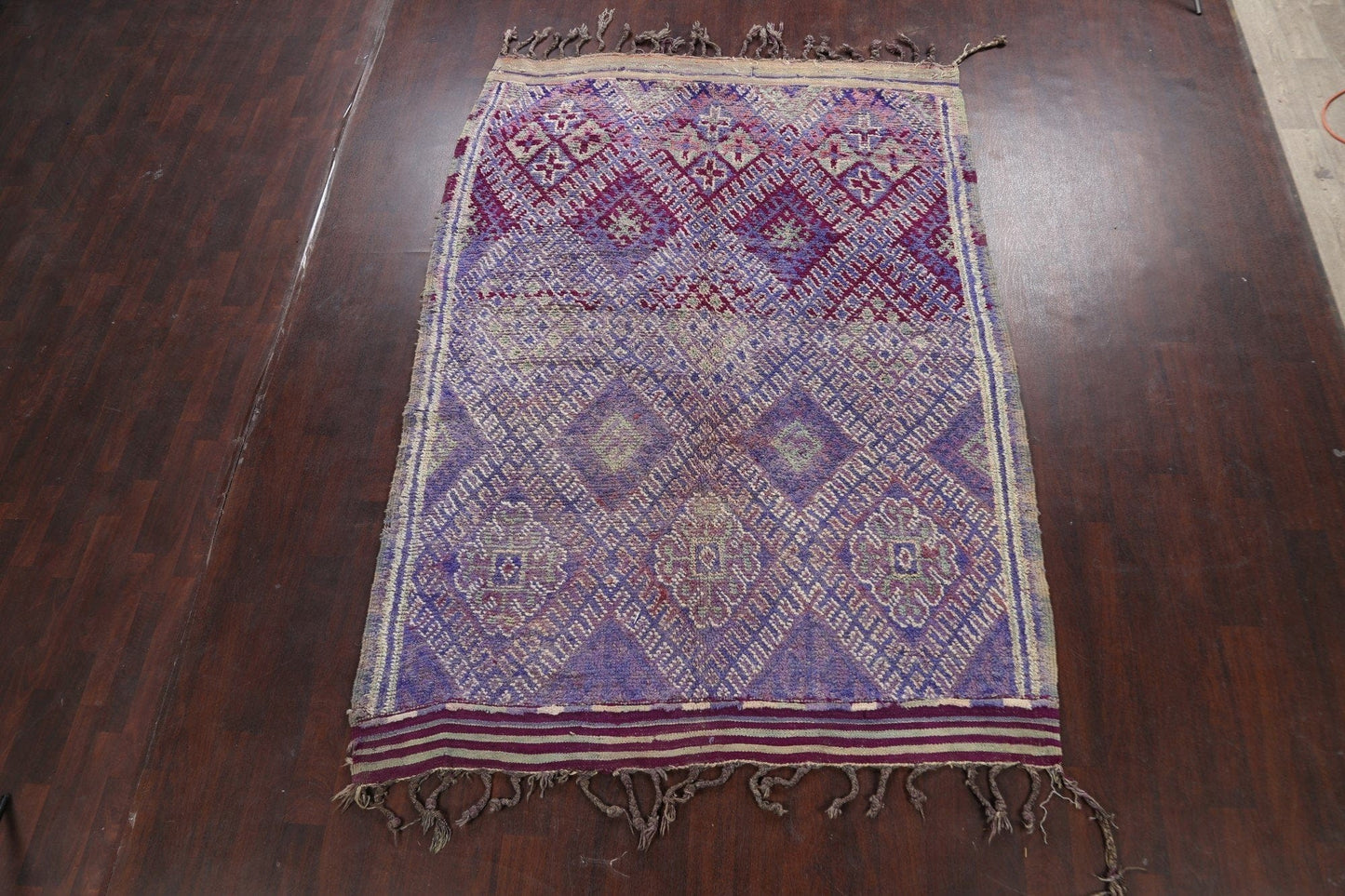 Tribal Moroccan Oriental Area Rug 7x9