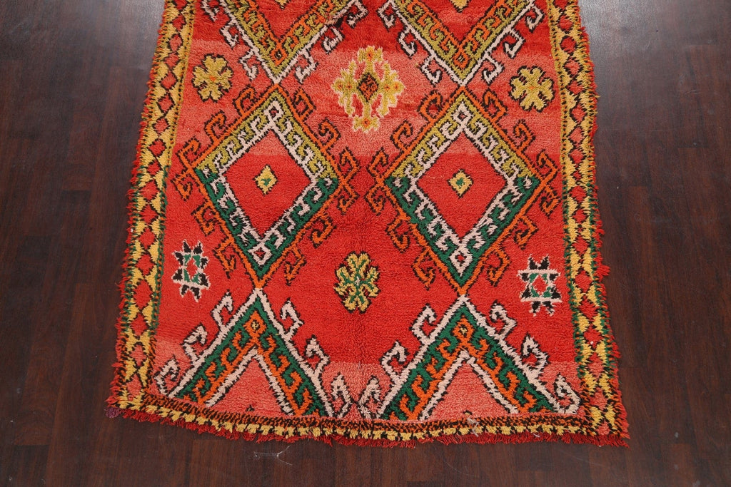 Tribal Moroccan Oriental Area Rug 6x12