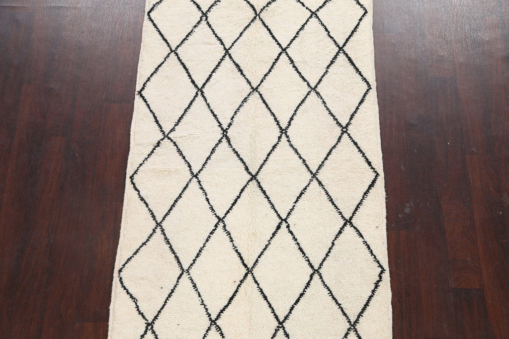 Tribal Modern Oriental Area Rug 4x6