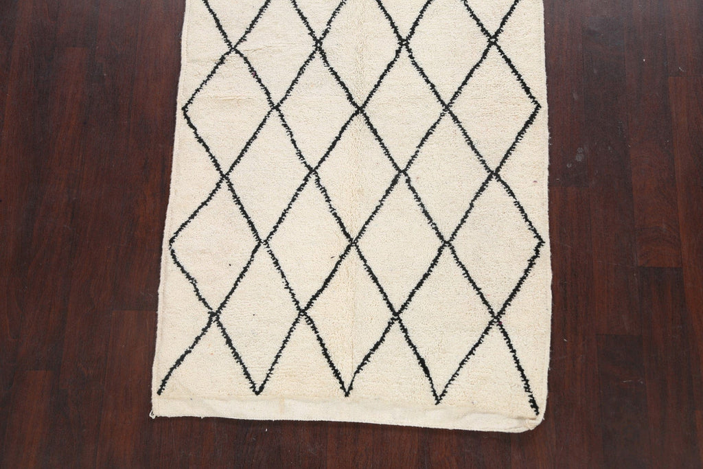 Tribal Modern Oriental Area Rug 4x6