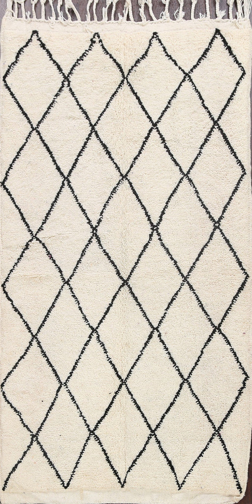 Tribal Modern Oriental Area Rug 4x6