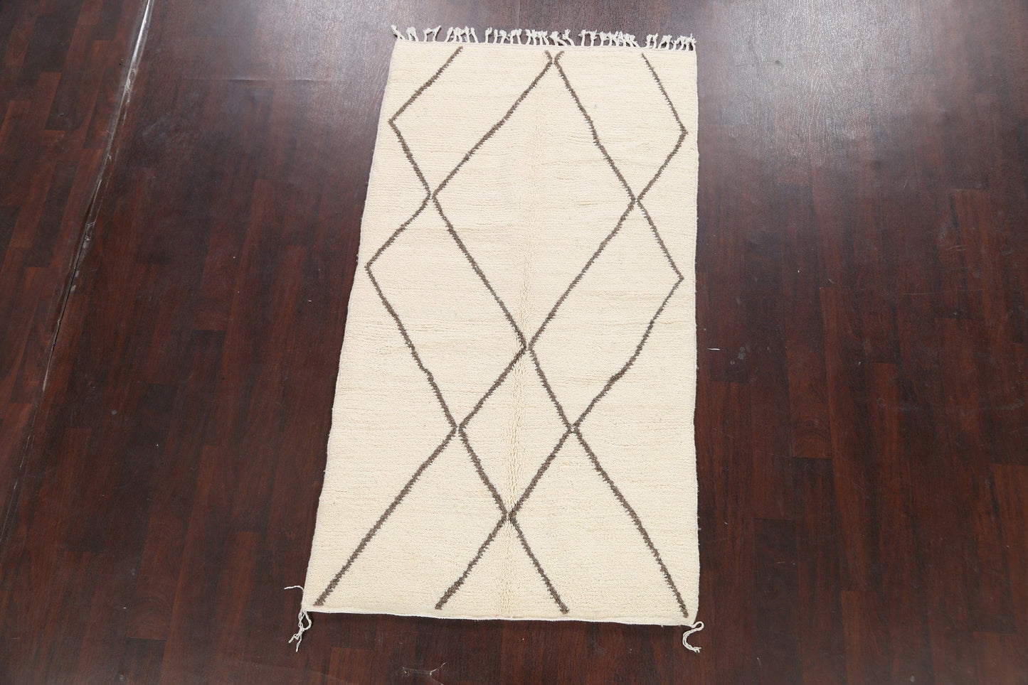 Tribal Moroccan Oriental Area Rug 4x7