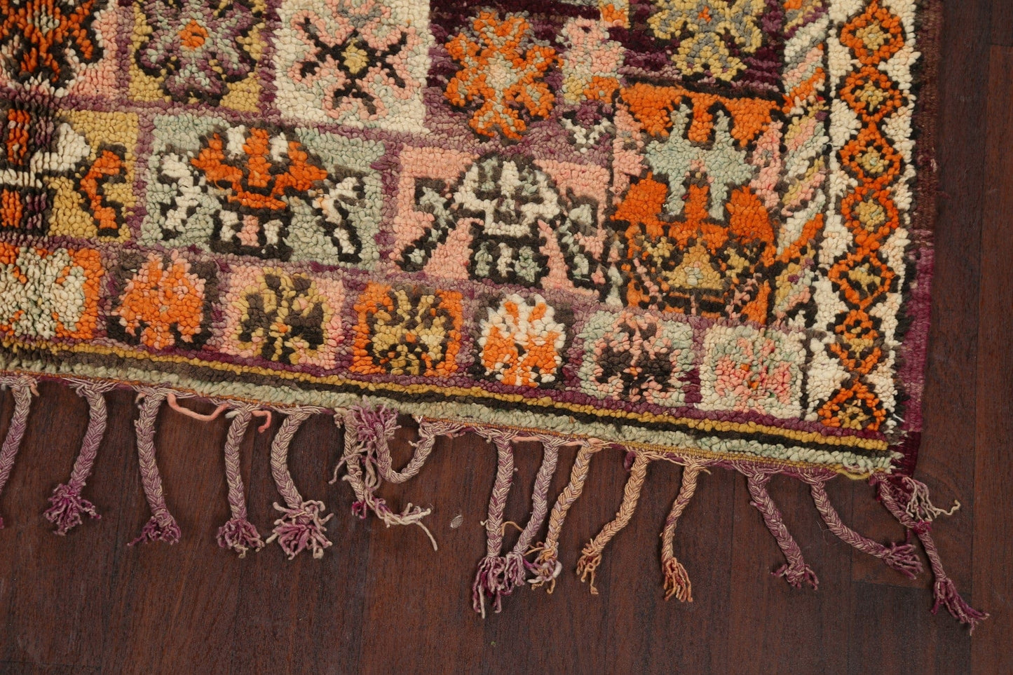 Tribal Moroccan Oriental Area Rug 6x11