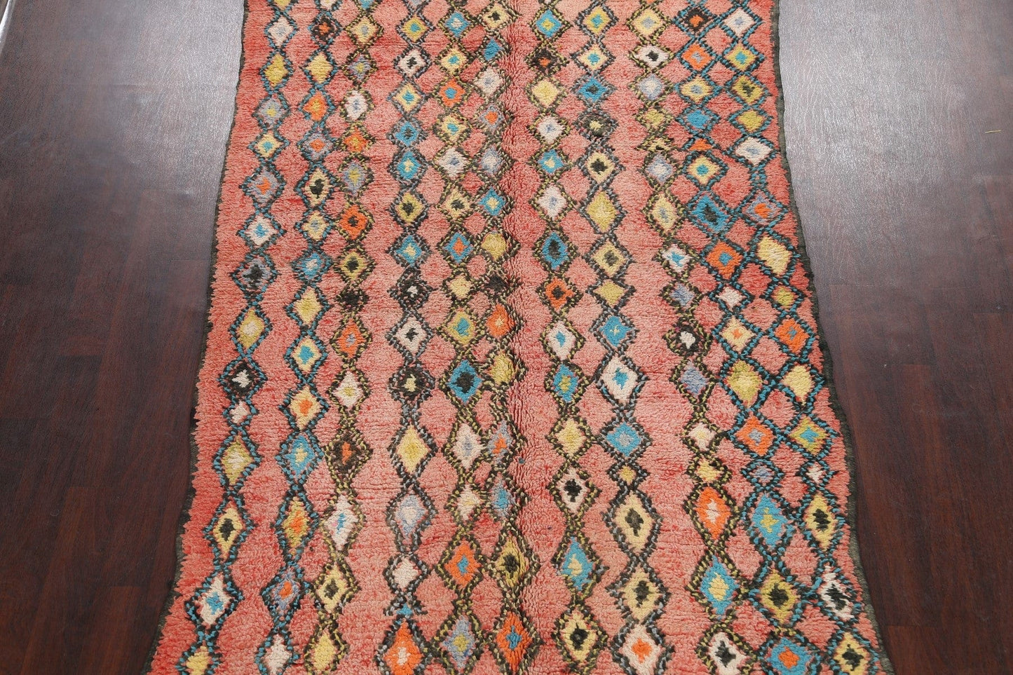 Tribal Moroccan Oriental Area Rug 6x11