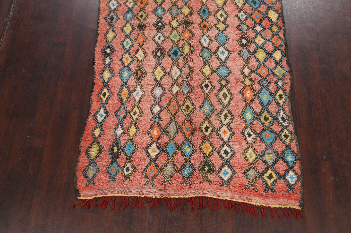 Tribal Moroccan Oriental Area Rug 6x11