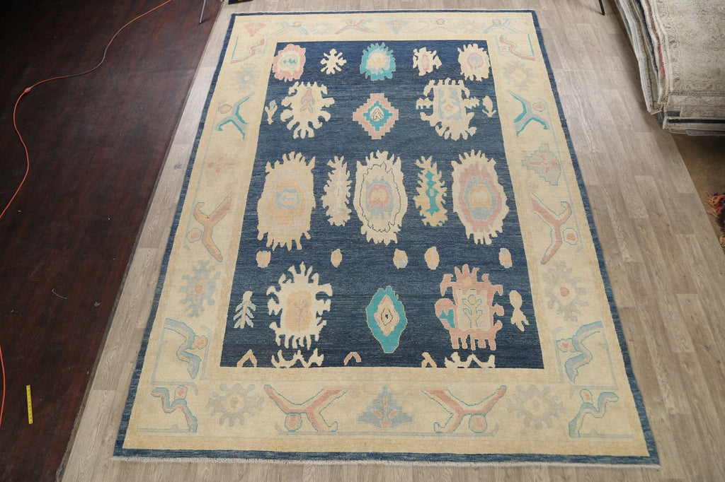 Geometric Oushak Oriental Area Rug 10x14