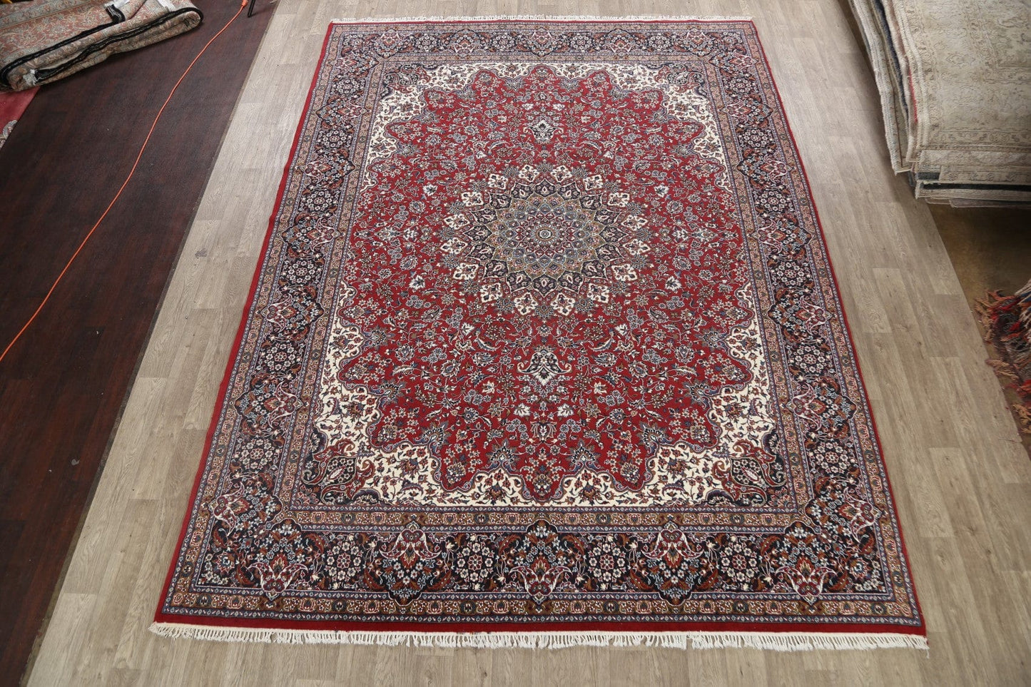 Floral Kashan Oriental Area Rug 10x13