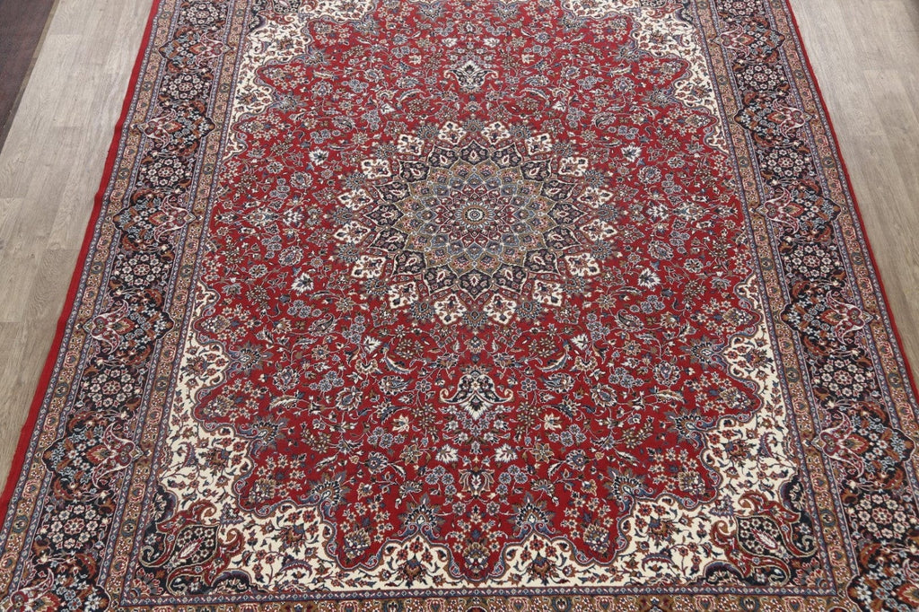 Floral Kashan Oriental Area Rug 10x13