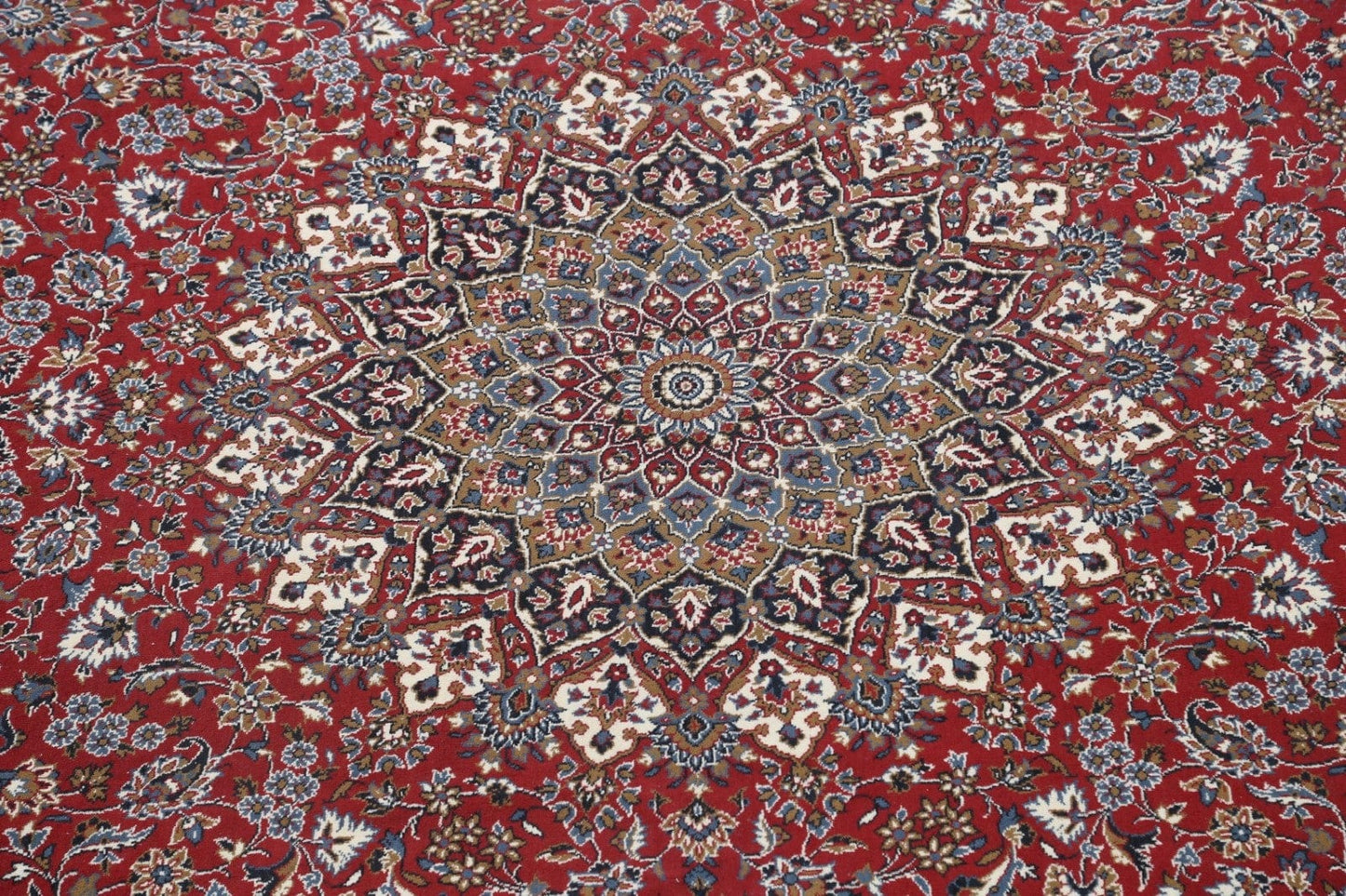 Floral Kashan Oriental Area Rug 10x13