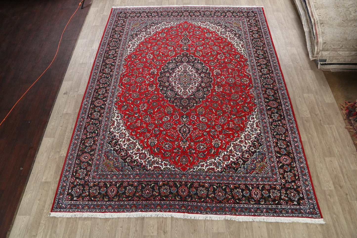 Floral Kashan Oriental Area Rug 10x13