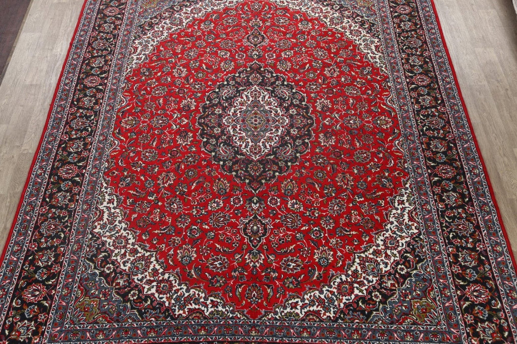 Floral Kashan Oriental Area Rug 10x13