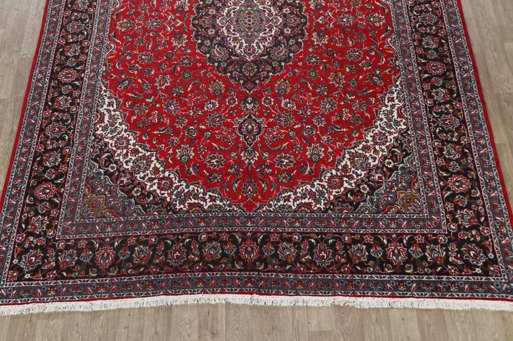 Floral Kashan Oriental Area Rug 10x13