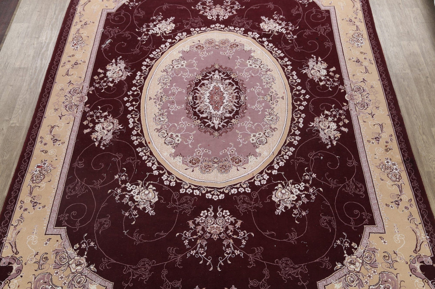 Geometric Aubusson Oriental Area Rug 10x13