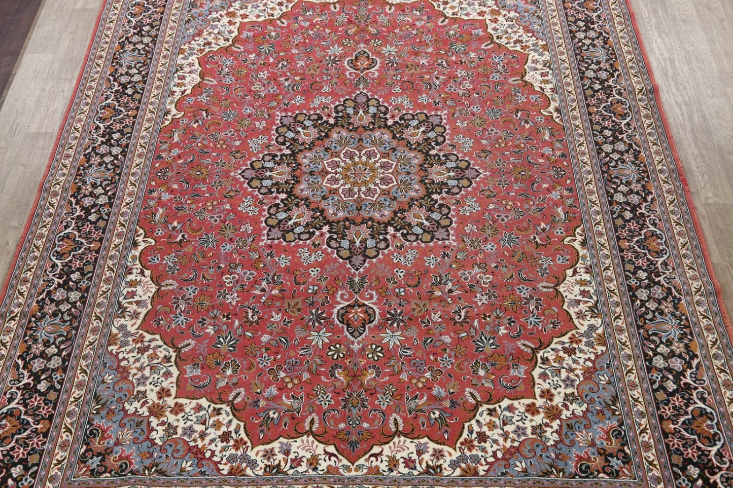 Floral Kashan Oriental Area Rug 10x13