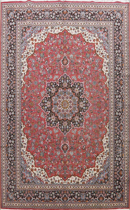 Floral Kashan Oriental Area Rug 10x13