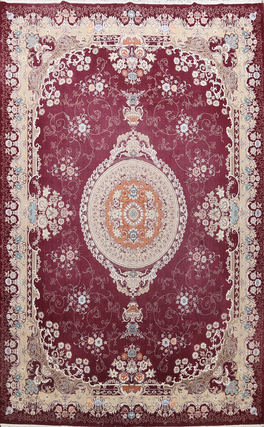 Floral Aubusson Oriental Area Rug 10x13