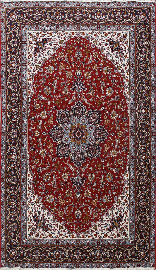 Floral Kashan Oriental Area Rug 6x10