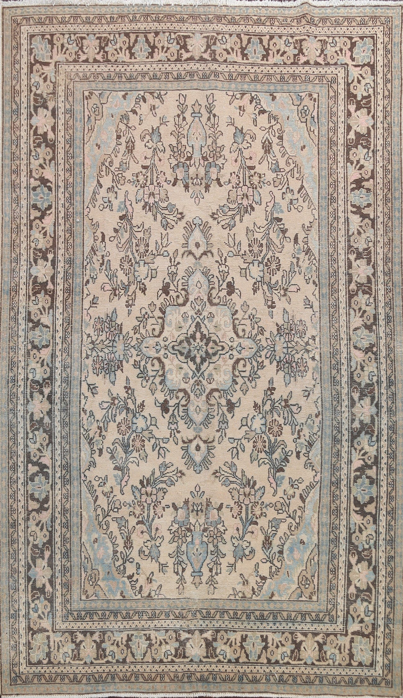 Floral Hamedan Persian Area Rug 7x10