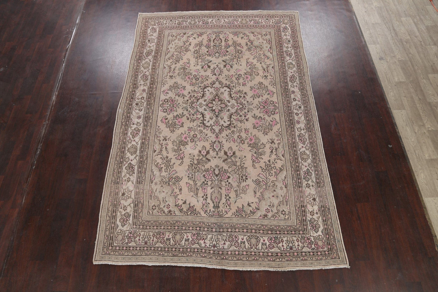 Floral Hamedan Persian Area Rug 7x10