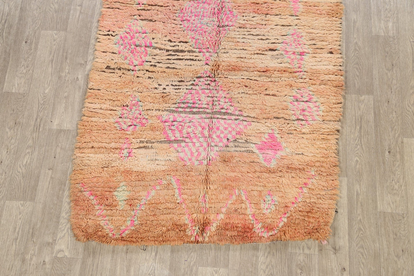 Tribal Moroccan Oriental Area Rug 5x9