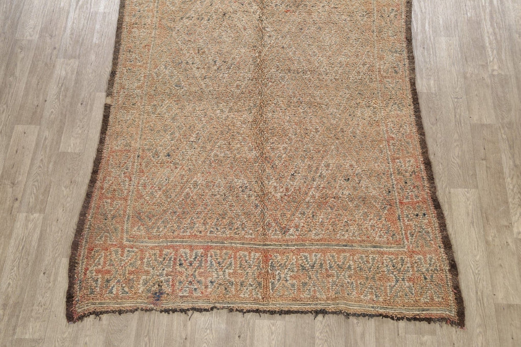 Tribal Moroccan Oriental Area Rug 6x10