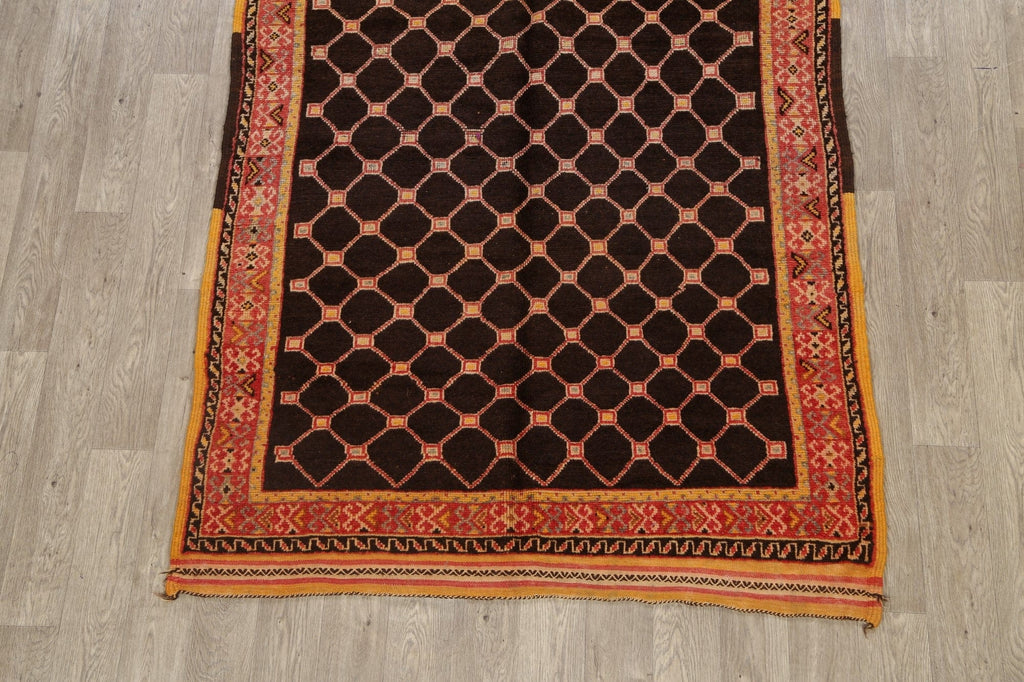 All-Over Tribal Moroccan Oriental Area Rug 5x9