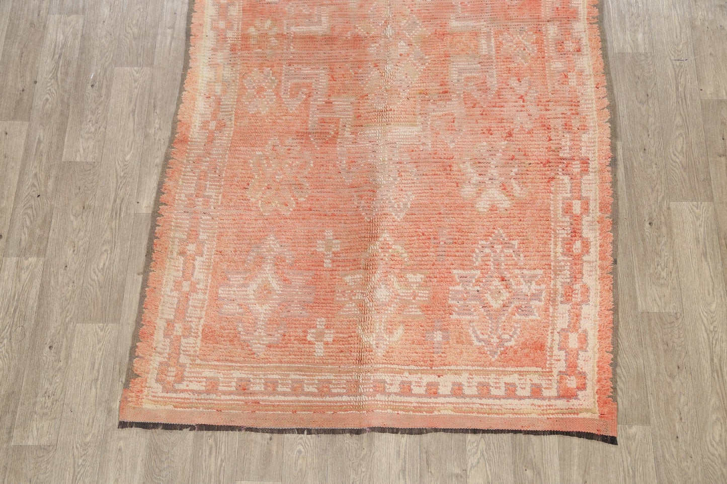 Pre-1900 Antique Tribal Moroccan Oriental Area Rug 5x9