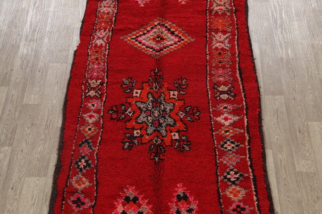 Tribal Moroccan Oriental Area Rug 5x10