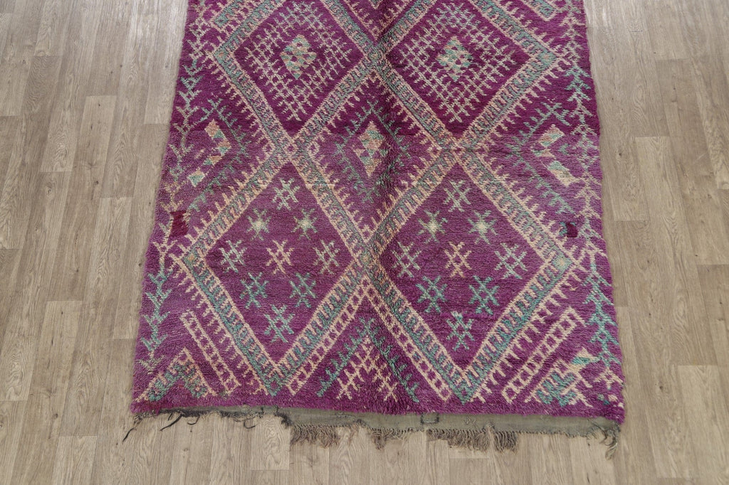 Tribal Moroccan Oriental Area Rug 6x12