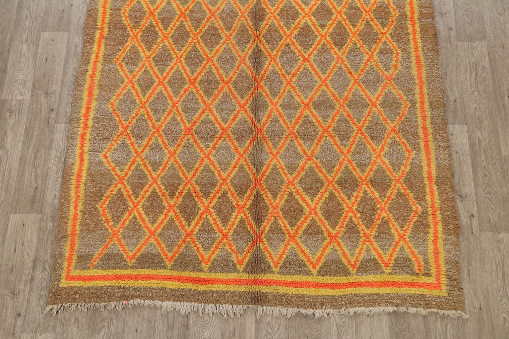 All-Over Moroccan Oriental Area Rug 6x11