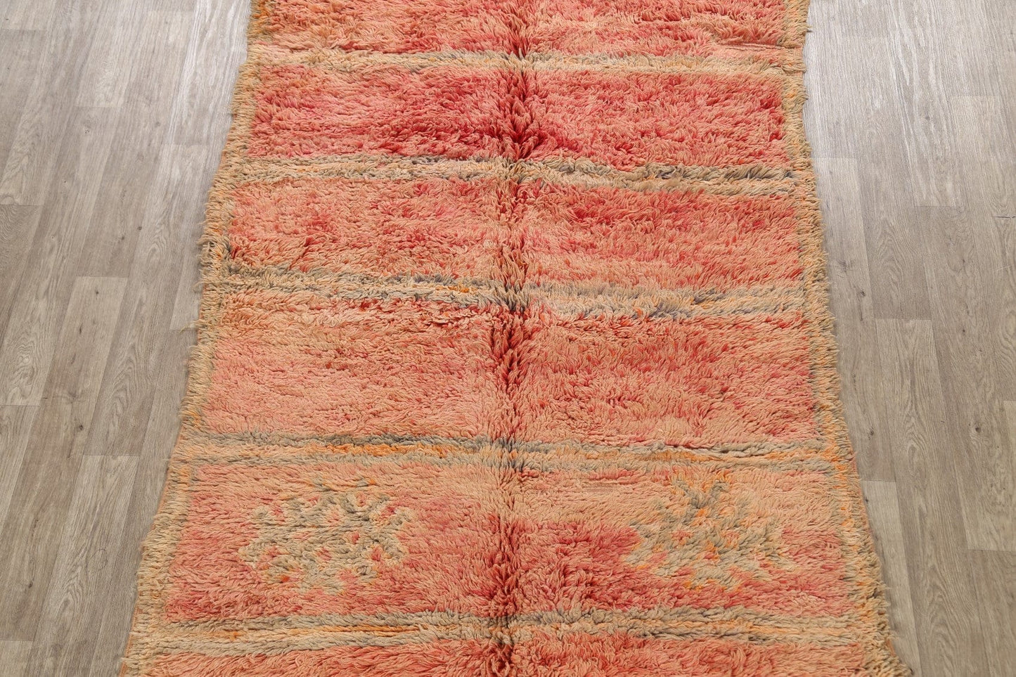 Tribal Moroccan Oriental Area Rug 6x9