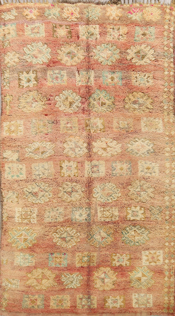 Tribal Moroccan Oriental Area Rug 6x9