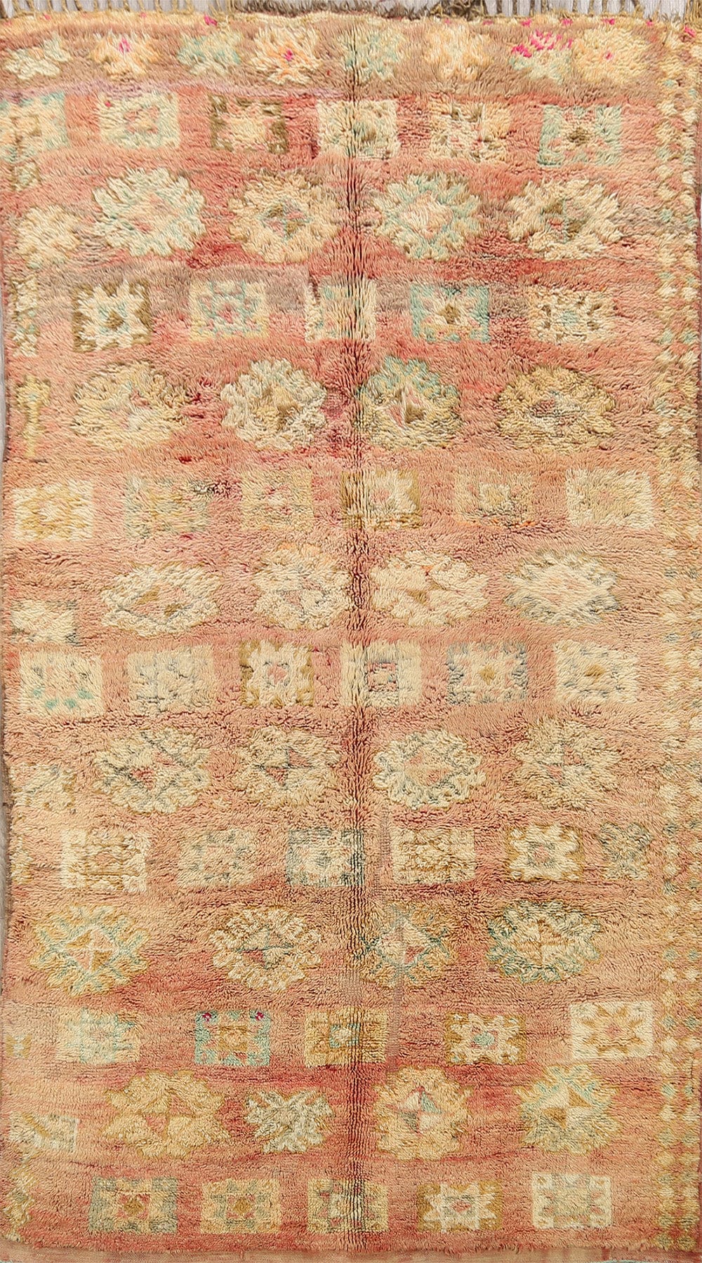 Tribal Moroccan Oriental Area Rug 6x9