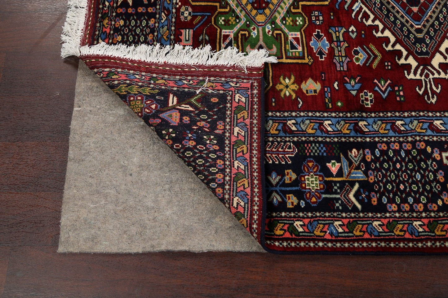 Tribal Geometric Yalameh Persian Area Rug 7x9