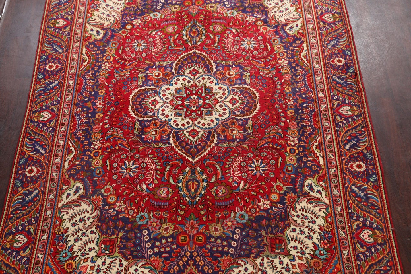 Floral Tabriz Persian Area Rug 8x11