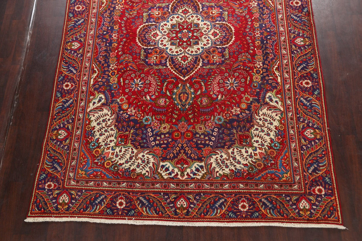 Floral Tabriz Persian Area Rug 8x11