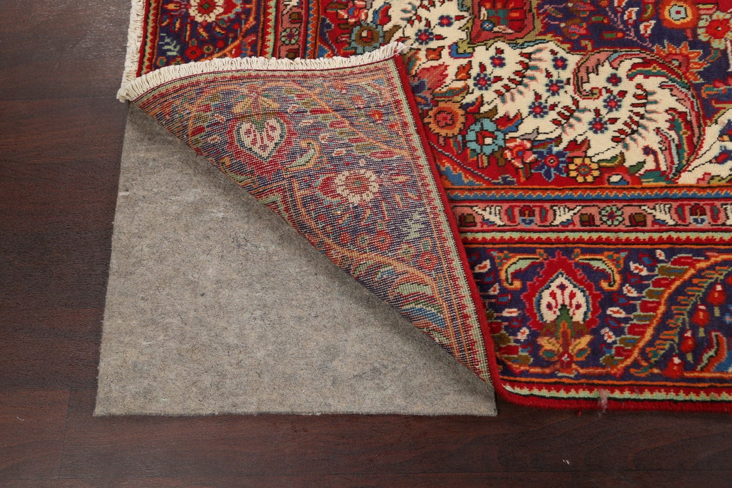 Floral Tabriz Persian Area Rug 8x11