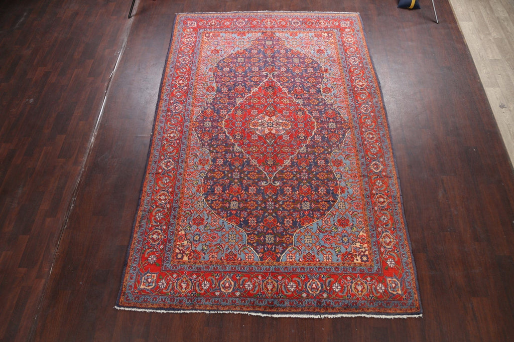 Geometric Mahal Persian Area Rug 7x11