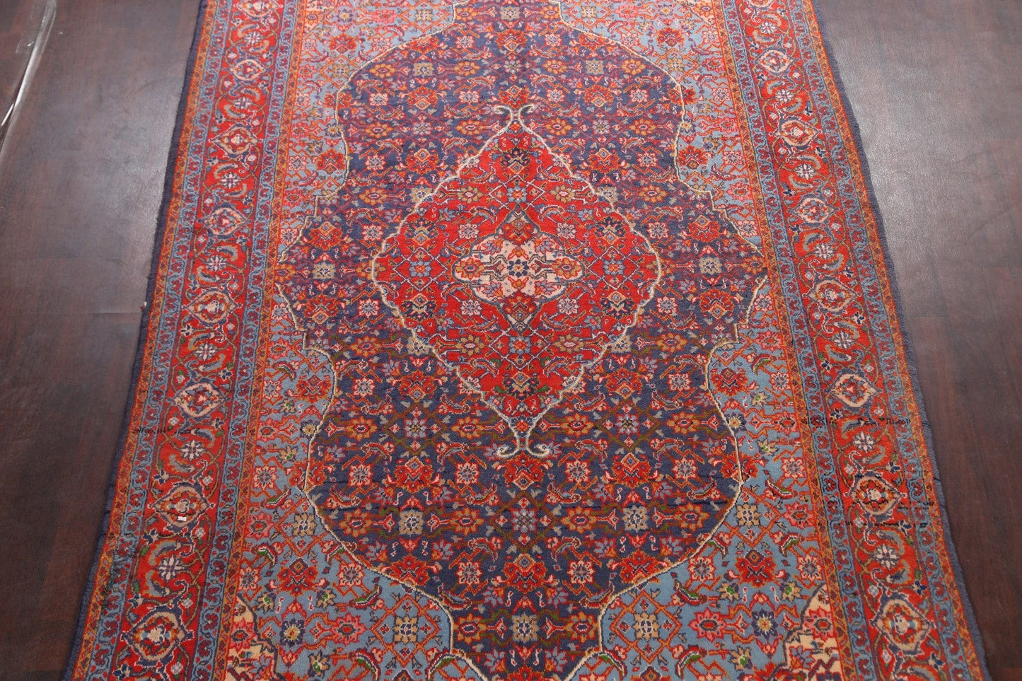 Geometric Mahal Persian Area Rug 7x11
