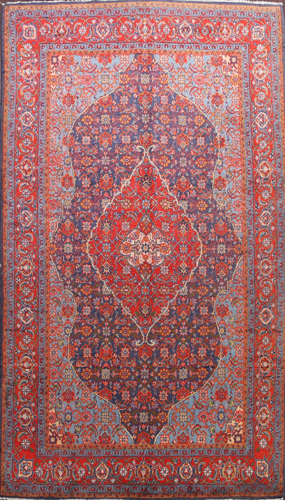 Geometric Mahal Persian Area Rug 7x11