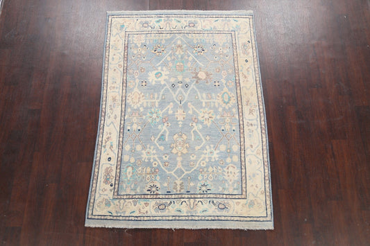 Geometric Oushak Oriental Area Rug 5x7