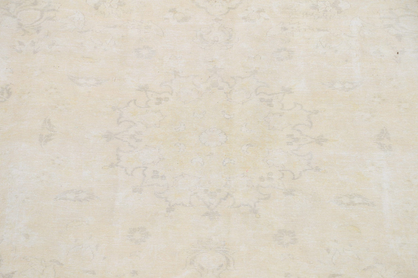 Muted Distressed Kashan Persian Area Rug 10x13