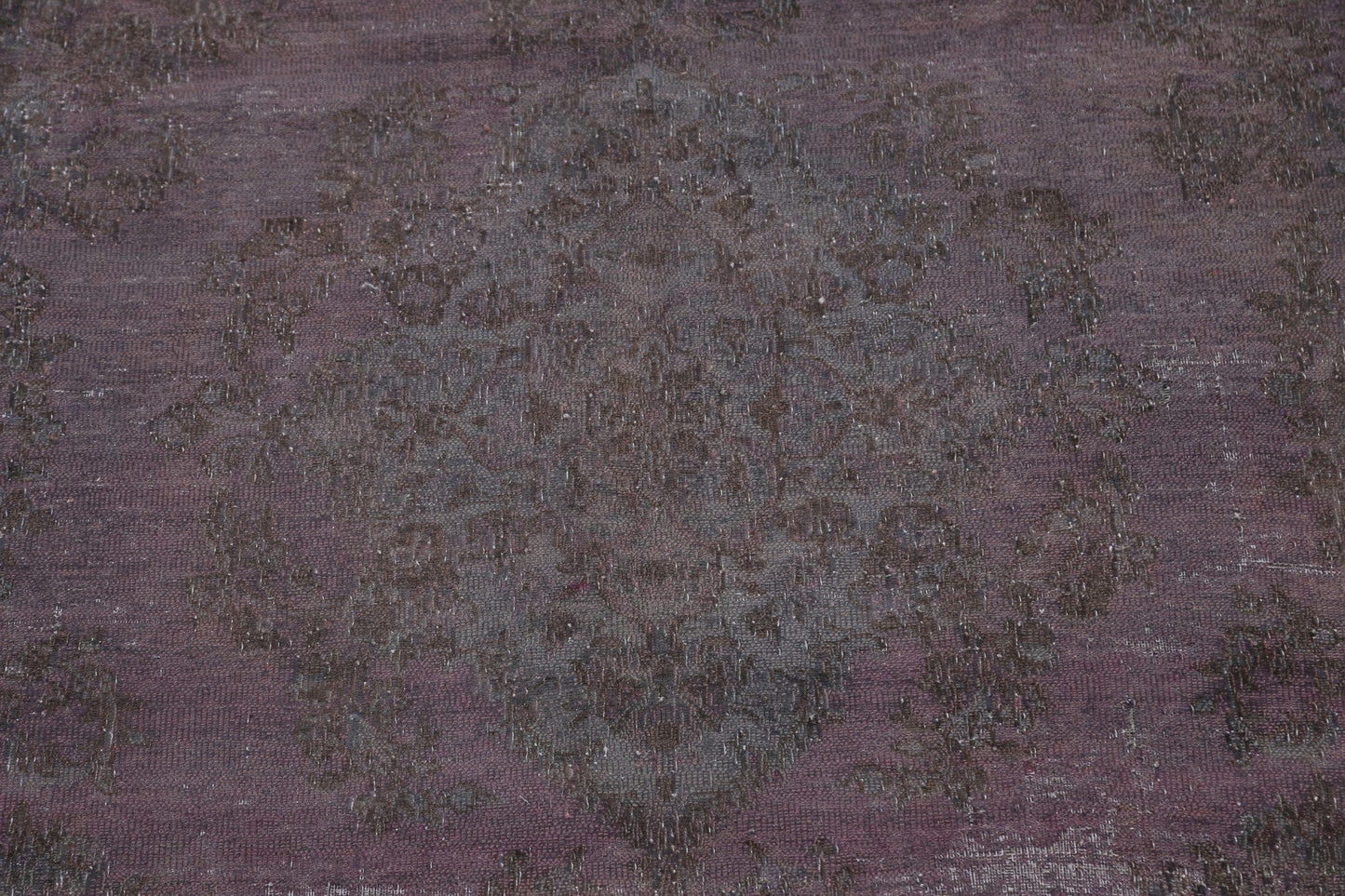 Distressed Over-dye Tabriz Persian Area Rug 8x12