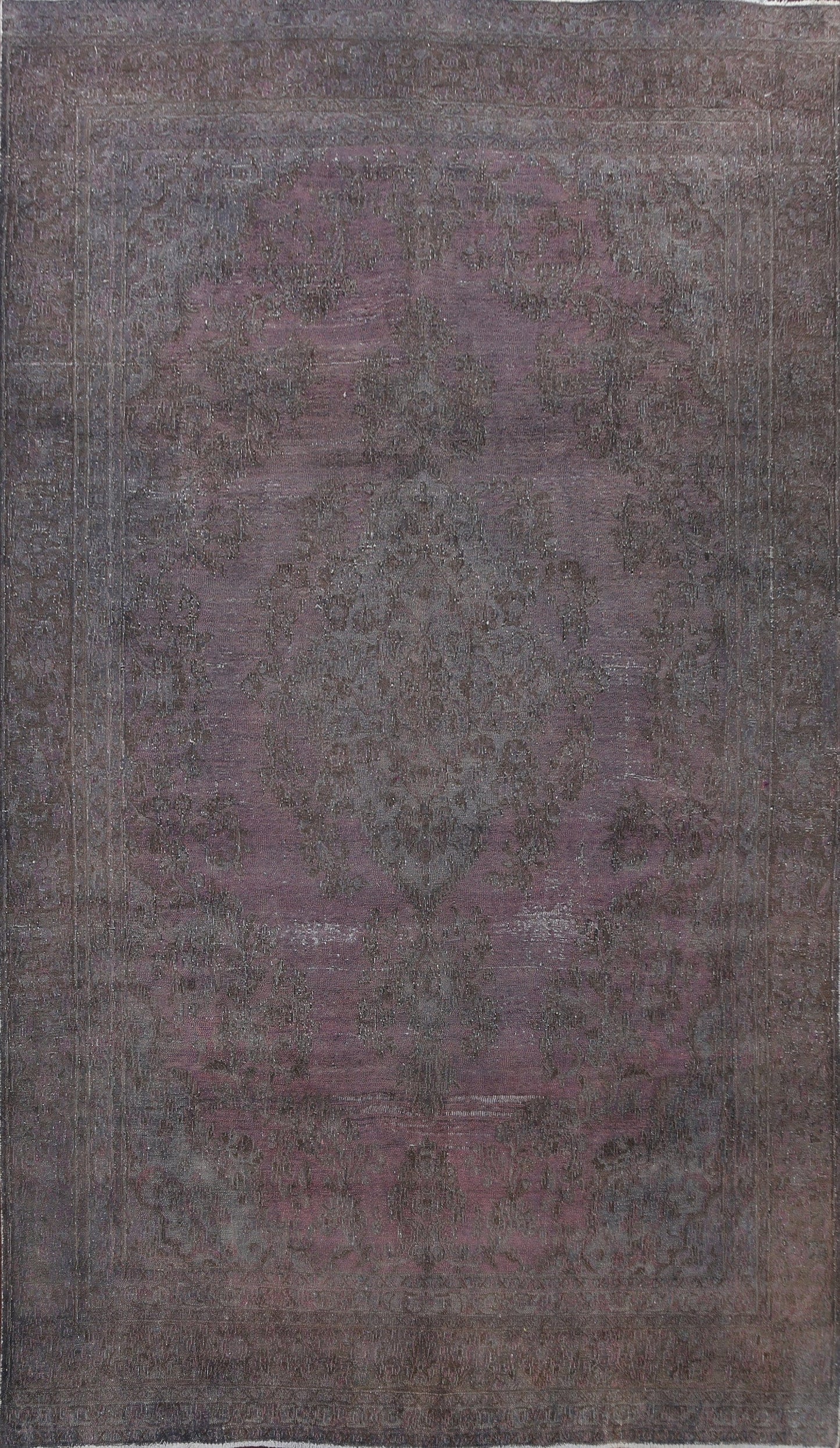 Distressed Over-dye Tabriz Persian Area Rug 8x12