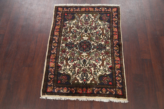 Animal Pictorial Bidjar Persian Area Rug 3x5