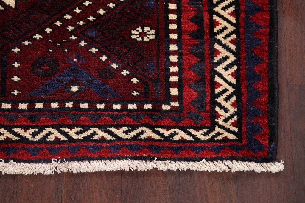 Tribal Shiraz Persian Area Rug 4x5