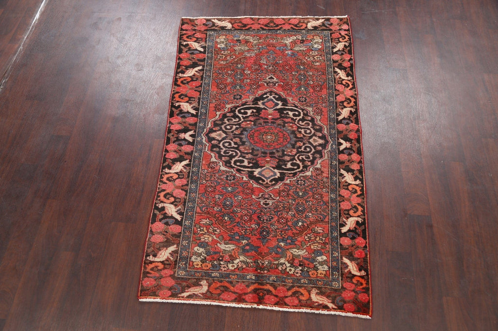 Floral Hamedan Persian Area Rug 4x6