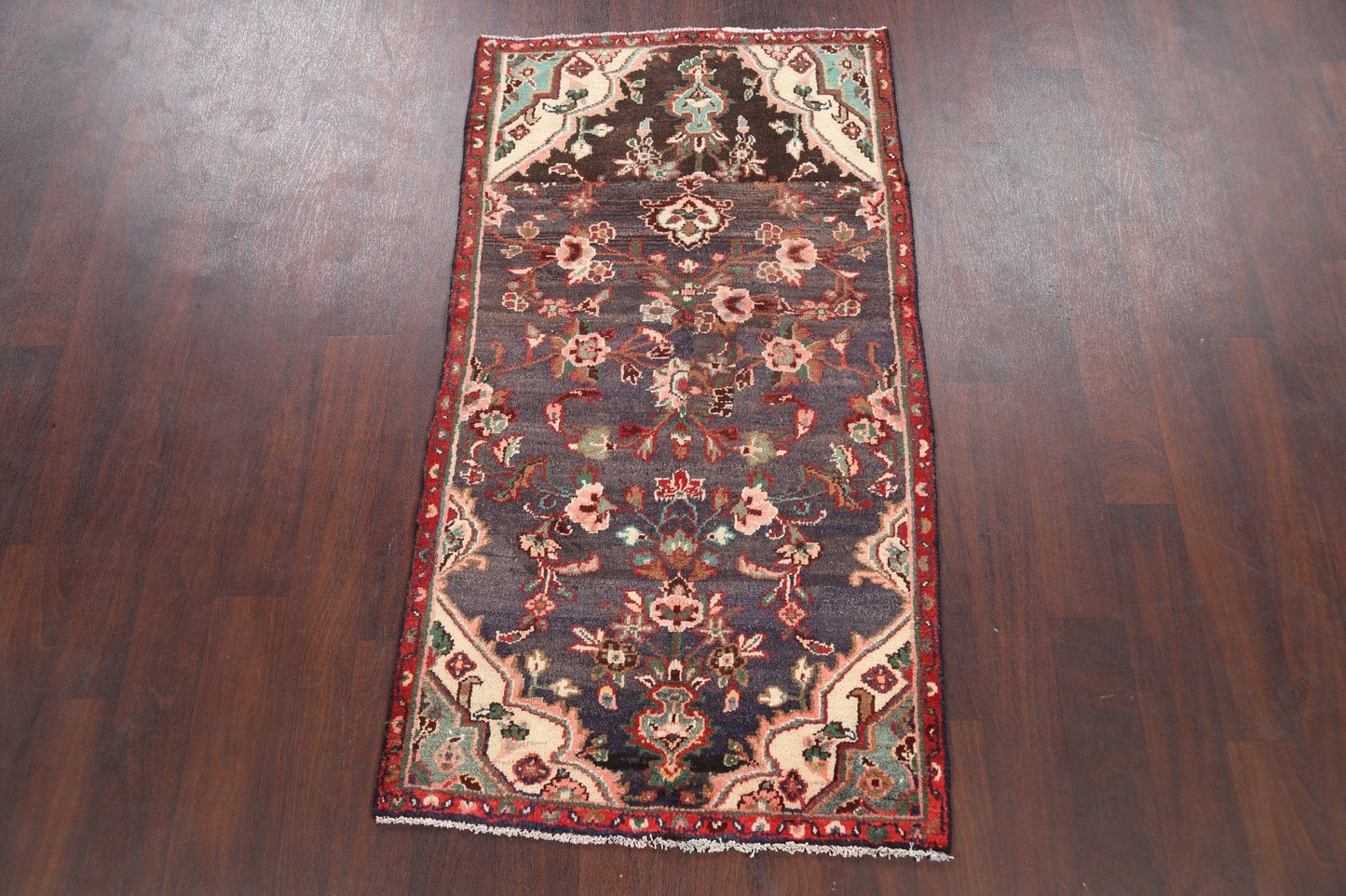 Floral Hamedan Persian Area Rug 3x5